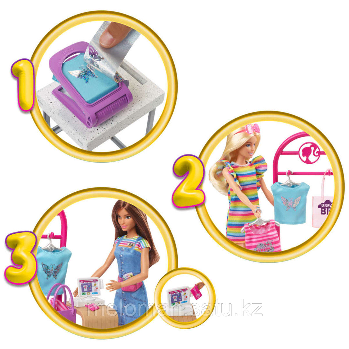 Barbie: I Can Be. Игровой набор Модный бутик - фото 4 - id-p110977428
