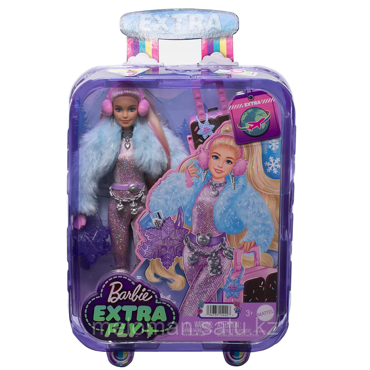 Barbie: Extra. Кукла в зимнем образе - фото 5 - id-p110977461