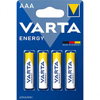 VARTA ENERGY LR03 AAA BL4 Alkaline 1.5V батарейка (04103213414)