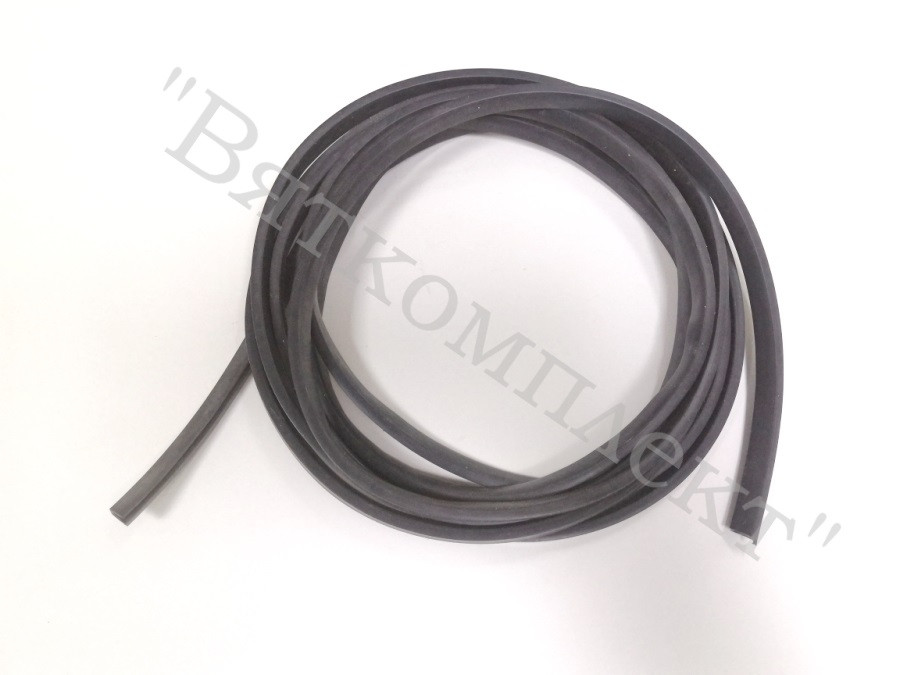 Уплотнитель резиновый для газовой плиты (профиль № 157) БЕЗ крючков.