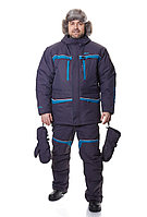 Костюм зимний NOVATEX СОБОЛЬ (тк.таслан/графит), размер 52-54