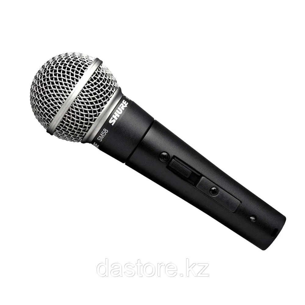 Shure SM58 LCE Вокальный динамический микрофон кардиоидный, 50-15000 Гц, 1,6 мВ/Па,