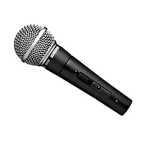 Shure SM58SE вокалдық динамикалық кардиоидты микрофон, 50-15000 Гц, 1,6 мВ/Па, ажыратқышы бар