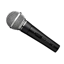Shure SM58SE Вокальный динамический микрофон кардиоидный, 50-15000 Гц, 1,6 мВ/Па, с выключателем