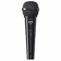 Shure SV100-A микрофон динамический вокально-речевой с кабелем (XLR-6.3 mm JACK), черный