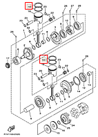 Кольца STD Yamaha VX \ XL 700 61X1160301
