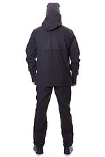 Демисезонный костюм для рыбалки Novatex Bering (Беринг) GRAYLING (тк.софт-шелл/черный), размер 56-58, фото 3