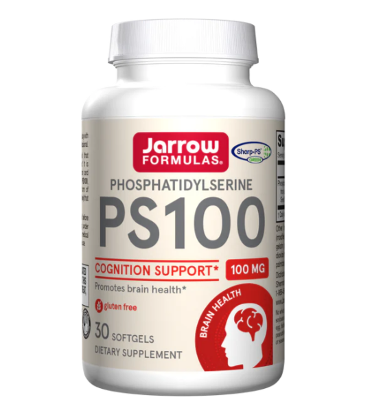 Jarrow Formulas, ФС 100 (фосфатидилсерин), 100 мг, 30 мягких таблеток