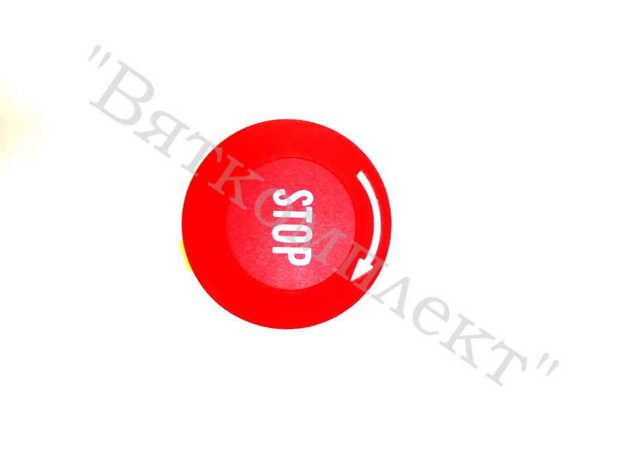 Кнопка LEB-22-1-O/C-R красн с фикс гриб - фото 2 - id-p110981655