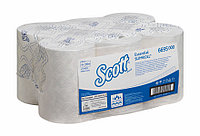 6695 Бумажные полотенца в рулонах Scott Essential Slimroll белые 1 слой (6 рулонов х 190 м)