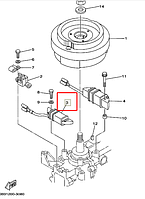 Катушка зажигания \ импульсная Yamaha PARAGON E 9.9-15 6B485520