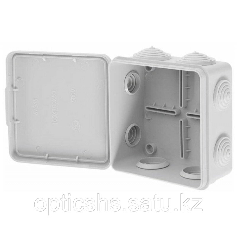 Коробка Распределительная для открытого монтажа OK-11-307A-HF 150*150*70mm (с сальниками) - фото 1 - id-p82599759