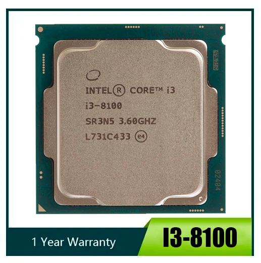 Процессор Intel Core i3-8100 OEM soc.1151 v2 - фото 1 - id-p107618261