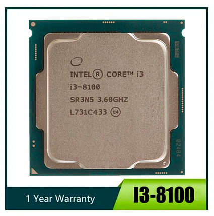 Процессор Intel Core i3-8100 OEM soc.1151 v2, фото 2