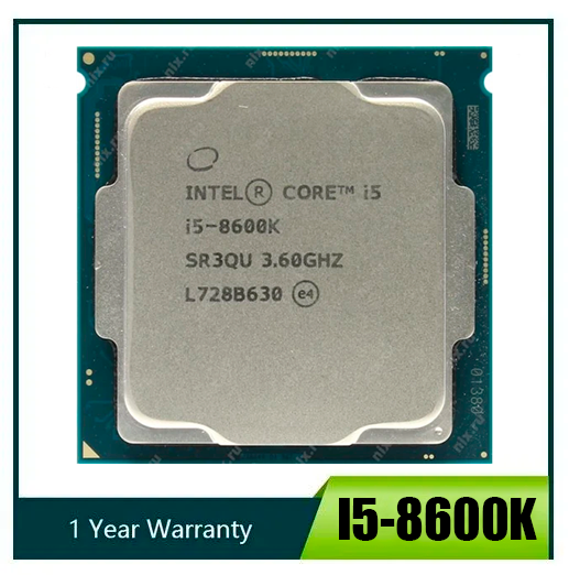 Процессор Intel Core i5-8600K OEM soc.1151 v2 - фото 1 - id-p109123989