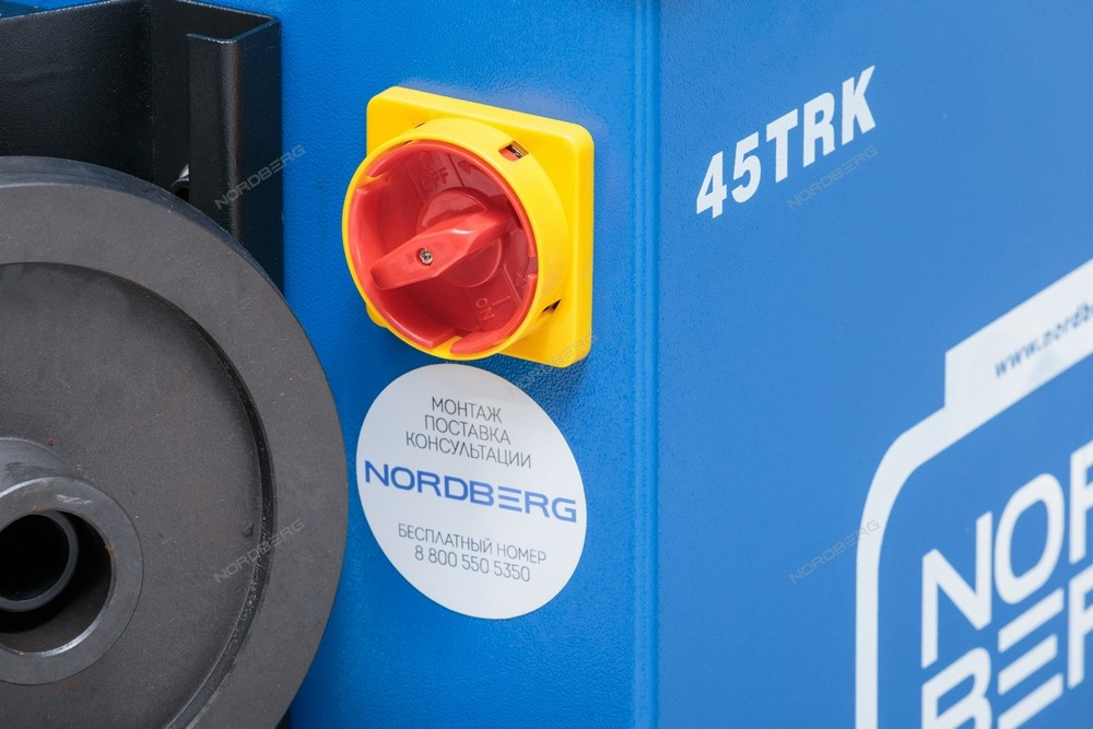 Станок балансировочный 380V для грузовых машин, синий NORDBERG - фото 6 - id-p110982007