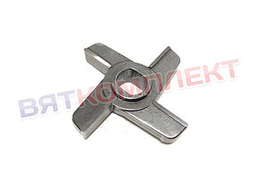 Нож 2-х сторонний МИМ-300 с буртом (хром)