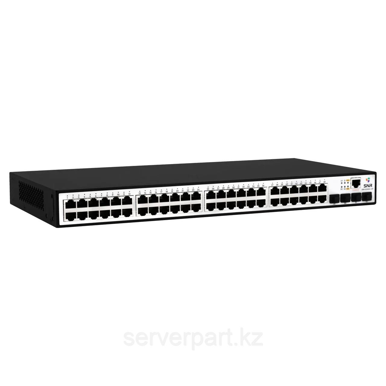 Управляемый коммутатор уровня 2 SNR-S2985G-48T, 48 портов 10/100/1000Base-T, 4 порта 100/1000BASE-X (SFP)