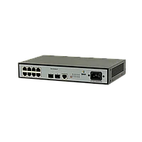 Управляемый коммутатор уровня 2 SNR-S2982G-8T, 8 портов 10/100/1000Base-T и 2 порта 100/1000BASE-X (SFP)