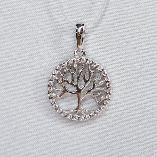 Подвеска из серебра с фианитами SOKOLOV 94032949 серебро с