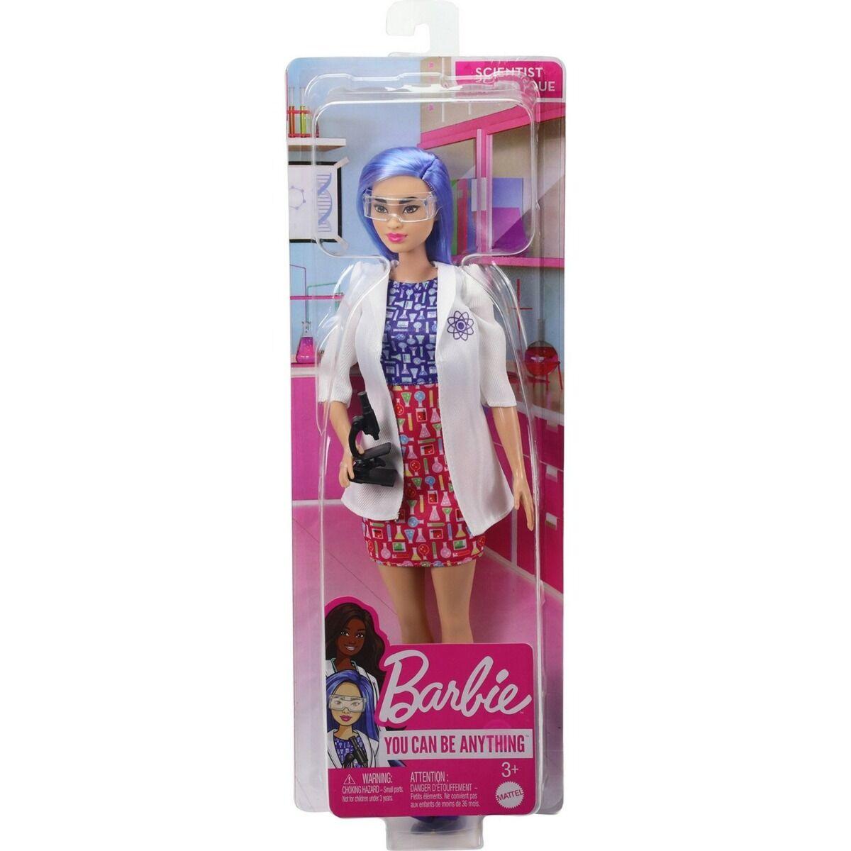 BRB КУКЛА BARBIE КЕМ БЫТЬ? УЧЕНЫЙ Кукла блондинка с котенком