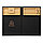 Складной органайзер из rPET с подставкой для ноутбука и док-станцией Impact Aware™, черный; , Длина 80 см.,, фото 10