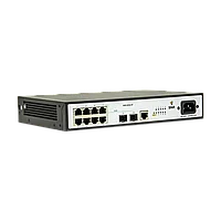 Управляемый коммутатор уровня 2 SNR-S2965-8T, 6 портов 10/100Base-TX, 2 порта 10/100/1000Base-T и