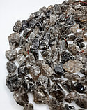 Раухтопаз - дымчатый кварц и морион, необработанный, 20×10мм - 17×15мм, фото 2