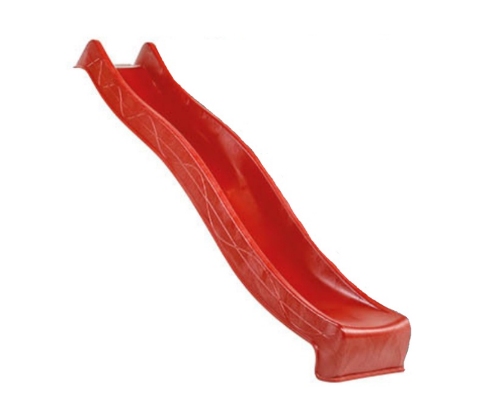 Скат для горки длина 2,900м высота 1,5м пластик TSURI красный - фото 1 - id-p110896589
