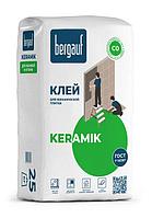 Клей KERAMIK для керамической плитки 25 кг Bergauf