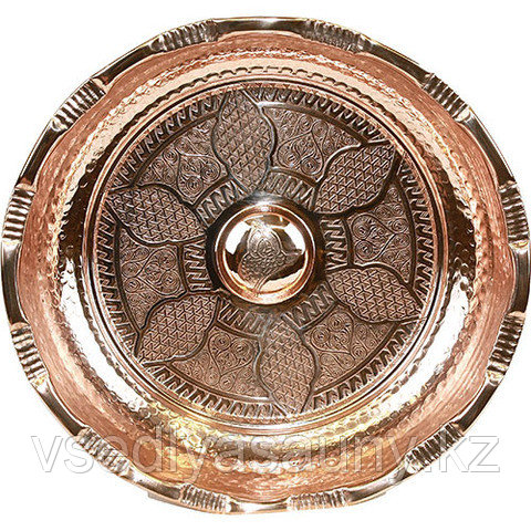 Чаша омовения для хамама, цвет медь, диаметр 20 см - фото 1 - id-p110987824