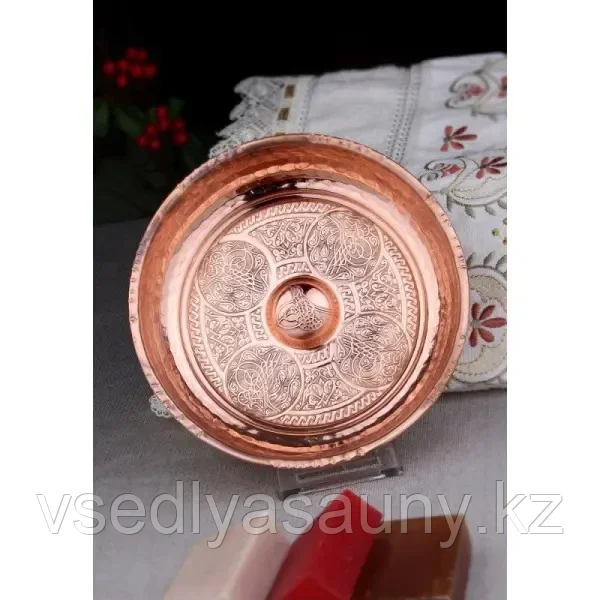 Чаша омовения для хамама, цвет медь, диаметр 20 см - фото 3 - id-p110987824
