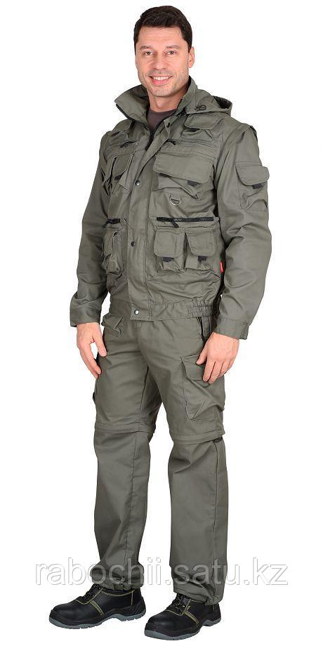 Костюм Тигр куртка/брюки (трансформер) оливковый - фото 1 - id-p110987891