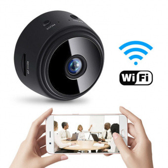 Мини wifi 1080P IP камера ночного видения (до 60 мин автономной работы) A9 - фото 2 - id-p110988351