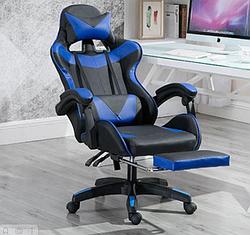 Кресло игровое GC-1050, сине-черное