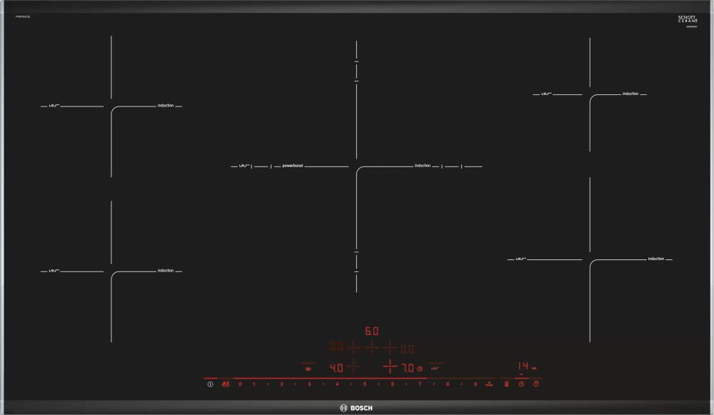 Индукционная варочная поверхность Bosch PIV 975 DC1E