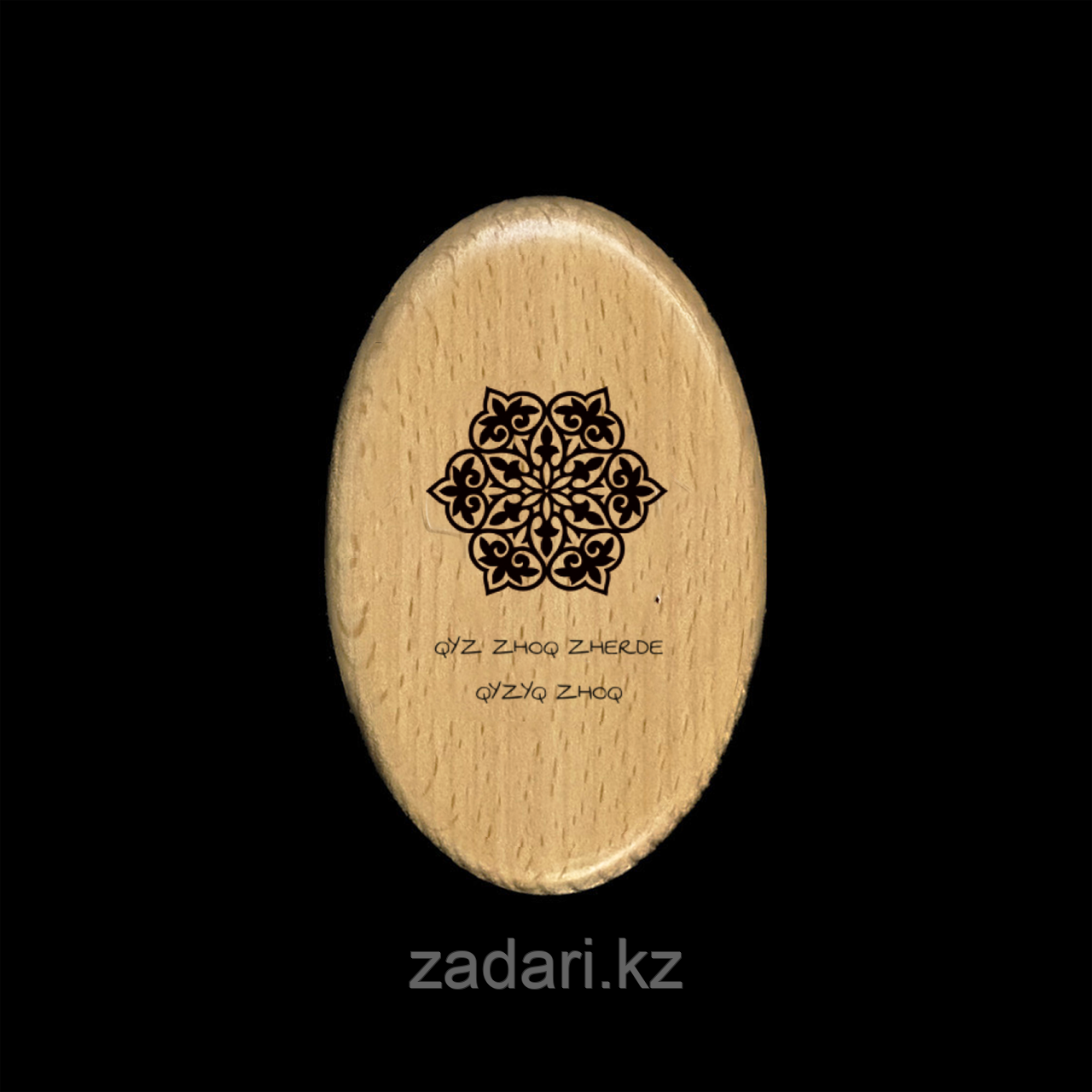 Расческа «QYZ» деревянная, фото 1