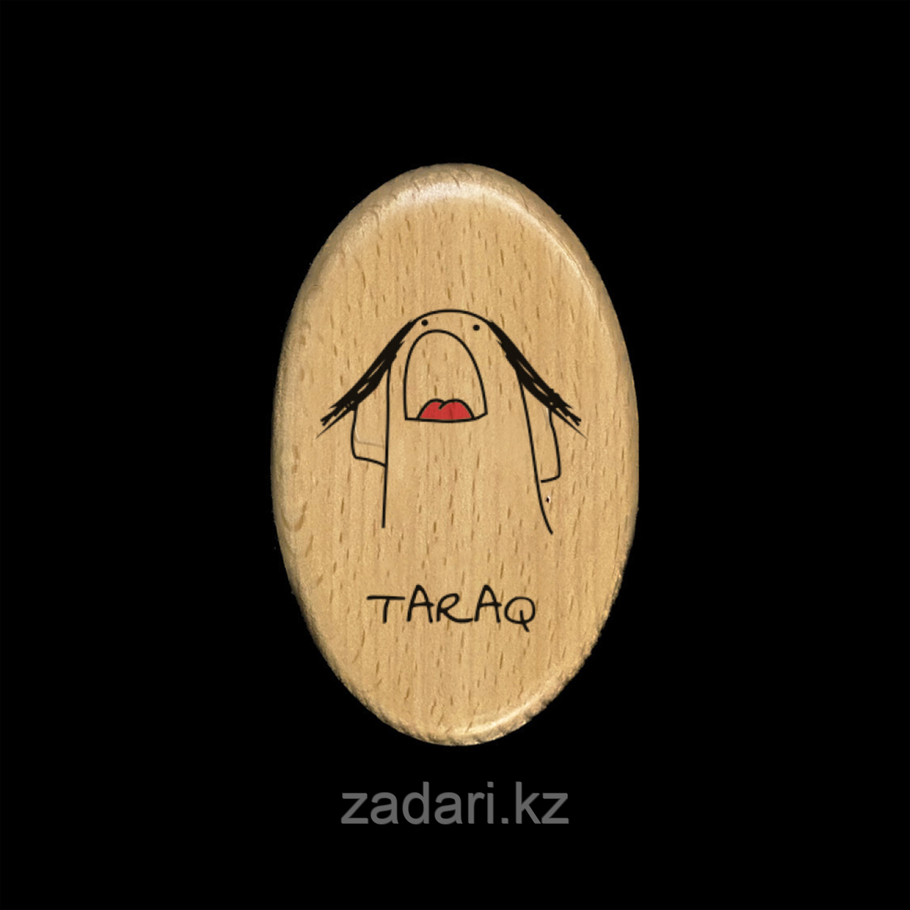 Расческа «TARAQ» деревянная