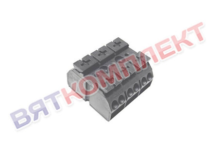 Колодка клеммная для РК-2.1, 2 ряда, 3 вывод(-ов), фото 2