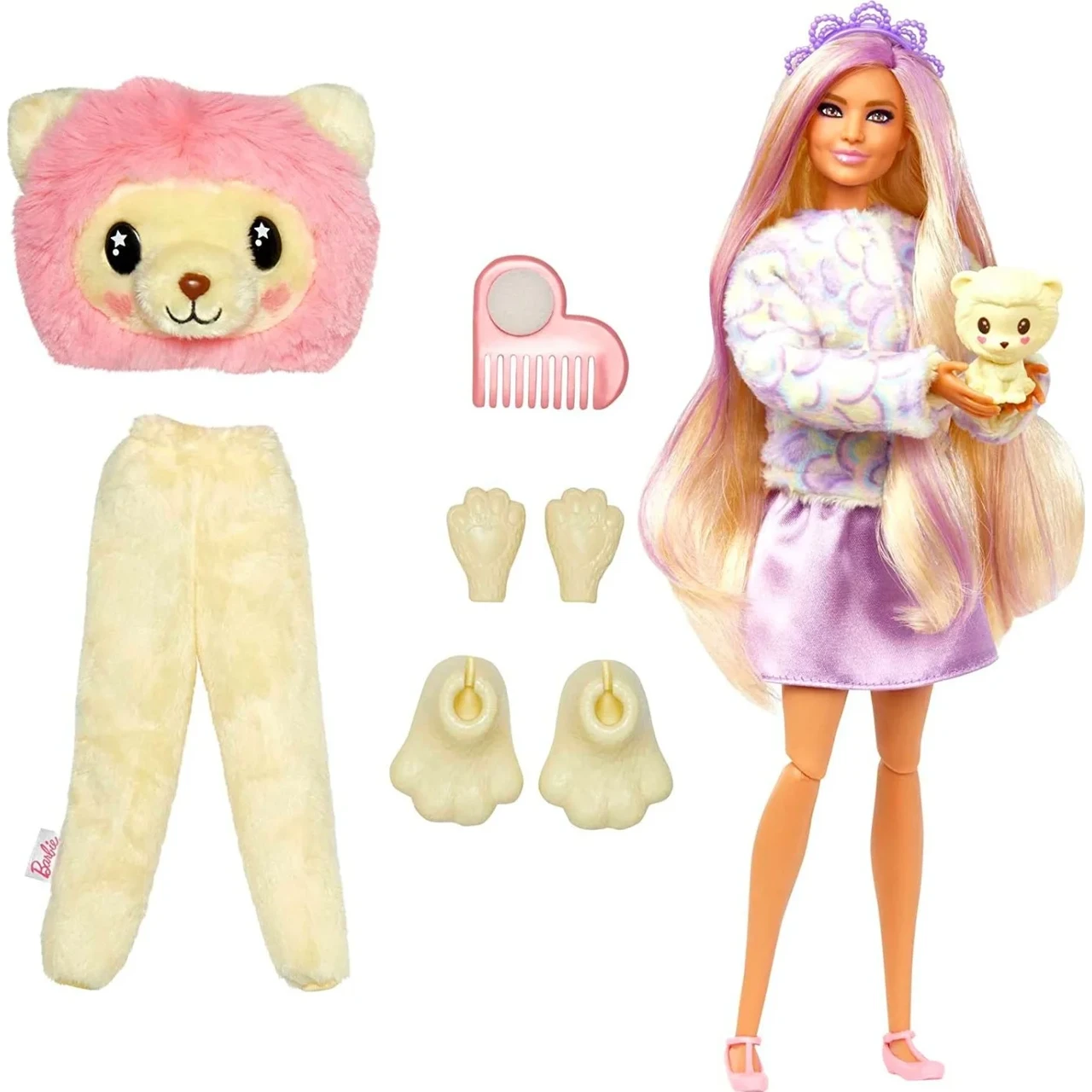 Barbie КУКЛА-СЮРПРИЗ BARBIE CUTIE REVEAL КУКЛА ЛЕВ
