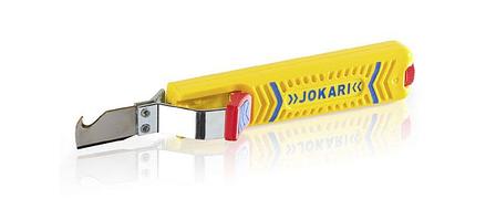 Нож для снятия изоляции с крючкообразным лезвием JOKARI Secura No. 28H 8-28мм 10280, фото 1