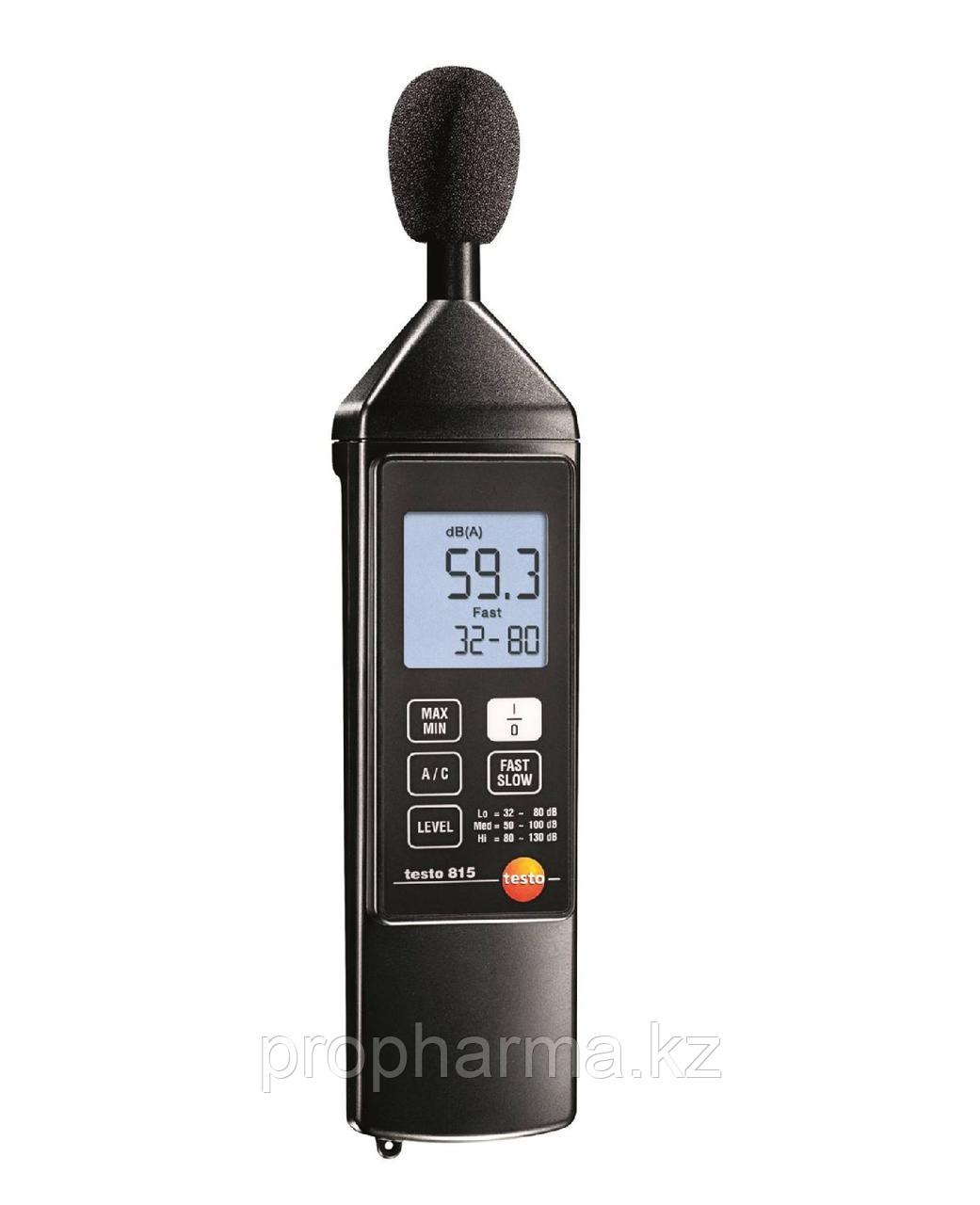 Testo 815 - шумомер - фото 1 - id-p111005255