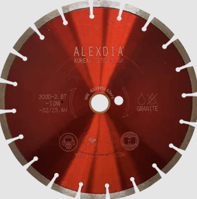 Сегментный диск по граниту (laser) красный 300 мм 300D40L-2.8T-12W-24S-32/25.4H