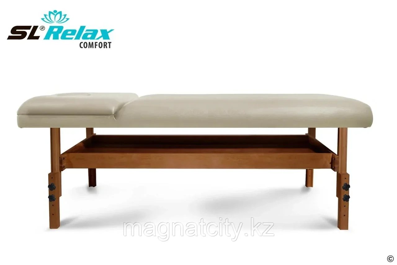 Массажный стол Relax Comfort бежевая кожа - фото 7 - id-p111011795