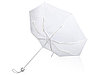 Зонт складной Tempe, механический, 3 сложения, с чехлом, белый, фото 3