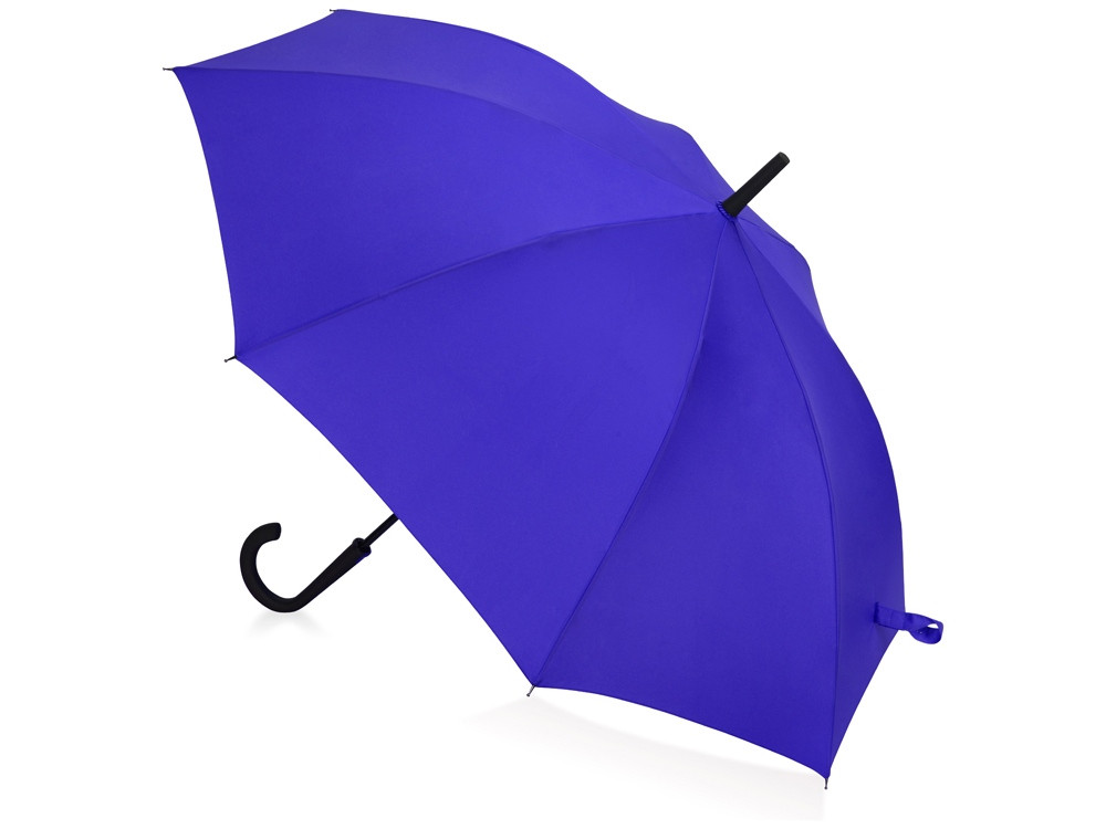 Зонт-трость Bergen, полуавтомат, темно-синий - фото 2 - id-p111012765