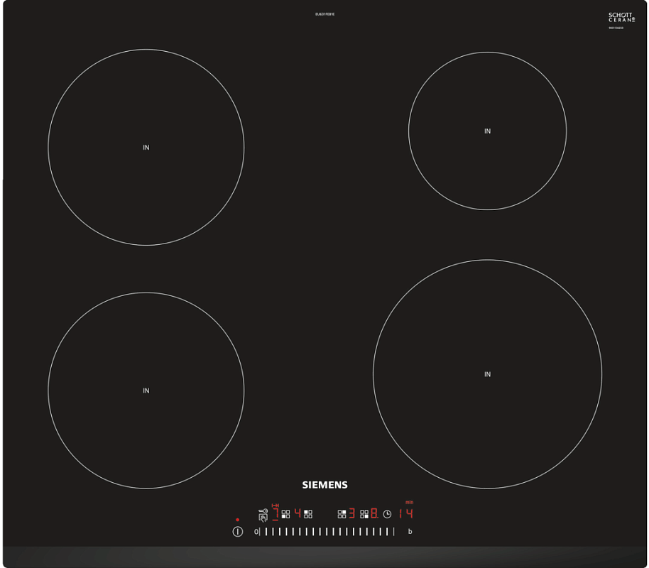 Индукционная варочная поверхность Siemens EU 631 FEB1E - фото 1 - id-p111013538