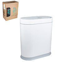 Сенсорное мусорное ведро JAH, Sensor Trash Bin, 8L, (6712), White