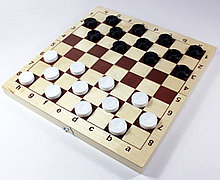 Игра настольная «Шахматы и шашки» пластмассовые (поле 29х29 см)