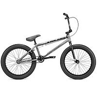 BMX велосипеді Kink Curb (2022) күңгірт щеткалы күміс